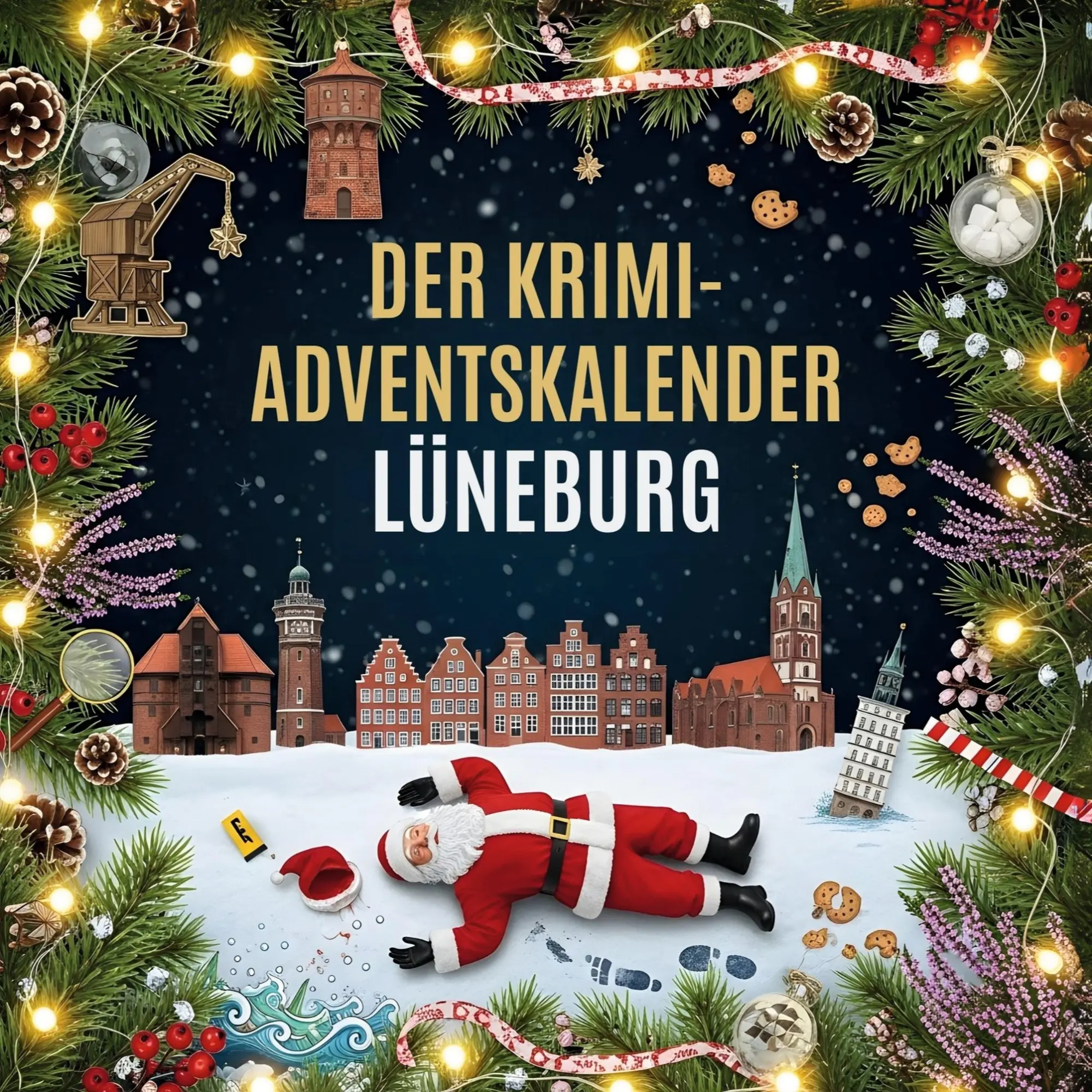 Cover: 9783695304899 | Der Krimi-Adventskalender Lüneburg | Mordsverdächtig in 24 Akten