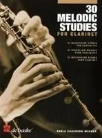 Cover: 9789043114899 | 30 Melodic Studies for Clarinet | Paula Crasborn-Mooren | Taschenbuch