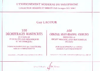 Cover: 9790043934899 | 100 Dechiffrages Manuscrits 2 | Guy Lacour | Buch | Gerard Billaudot