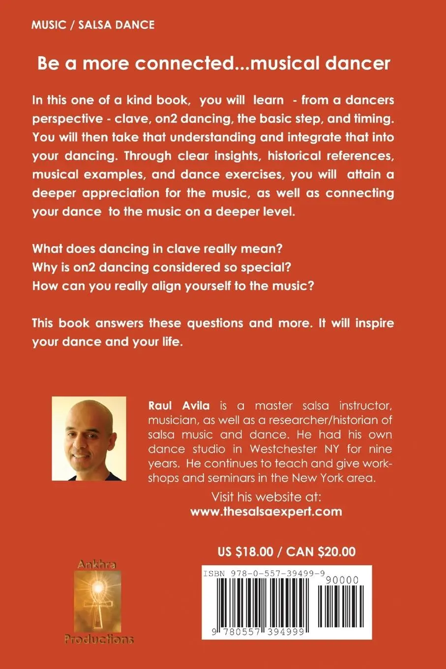 Rückseite: 9780557394999 | The Salsa Dancer's Missing Manual | Raul Avila | Taschenbuch | 2010