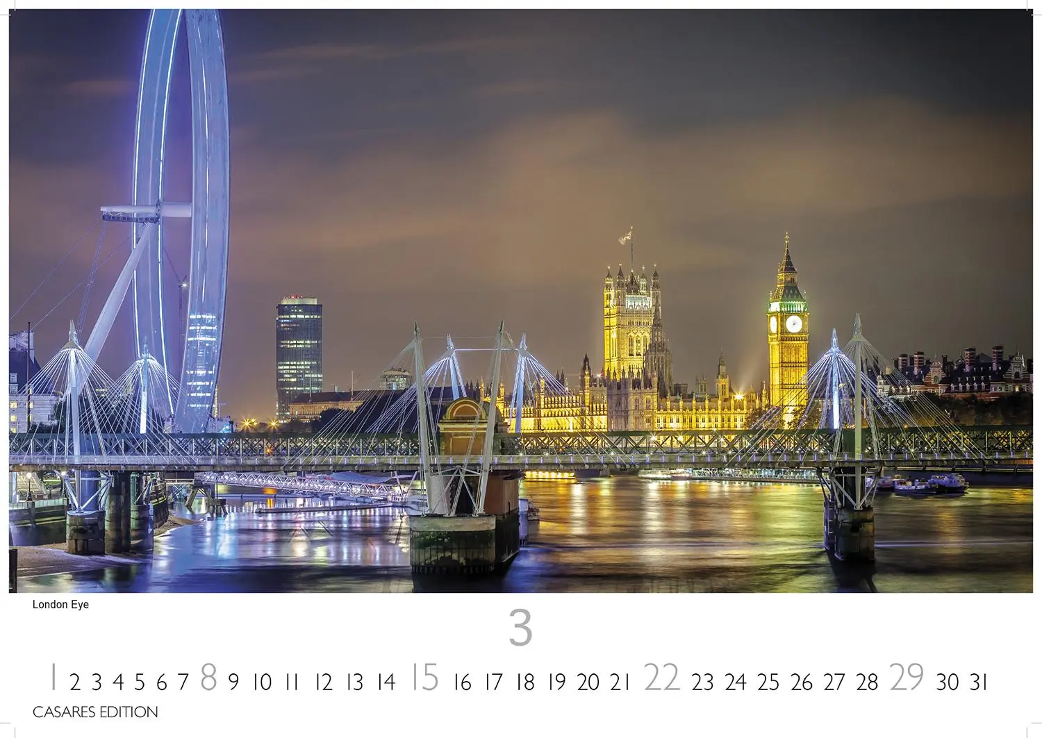 Bild: 9781835244999 | London Kalender 2026 - Wandkalender Fotokalender England 35x50cm...