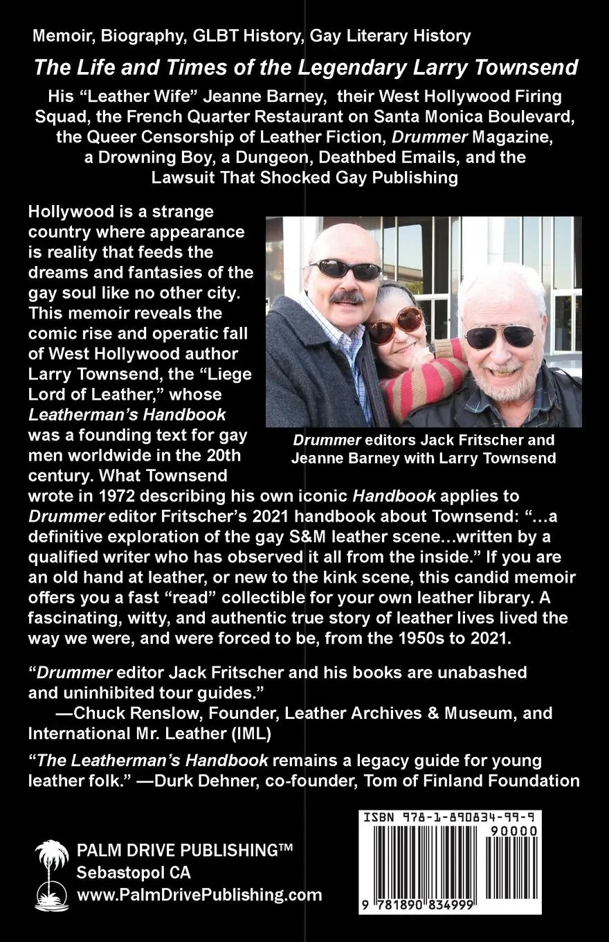 Rückseite: 9781890834999 | The Life and Times of the Legendary Larry Townsend | Jack Fritscher
