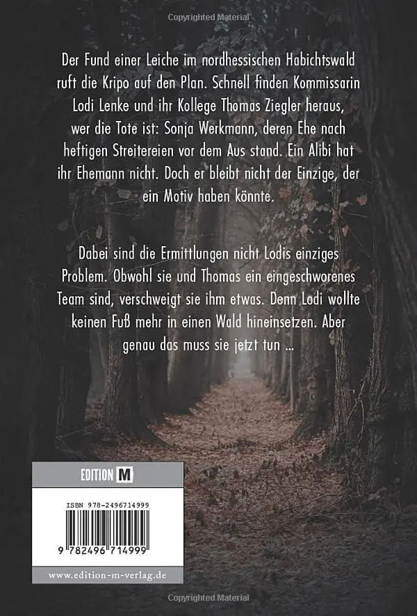 Rückseite: 9782496714999 | In dunklen Wäldern | Rieke Jost | Taschenbuch | 288 S. | Deutsch