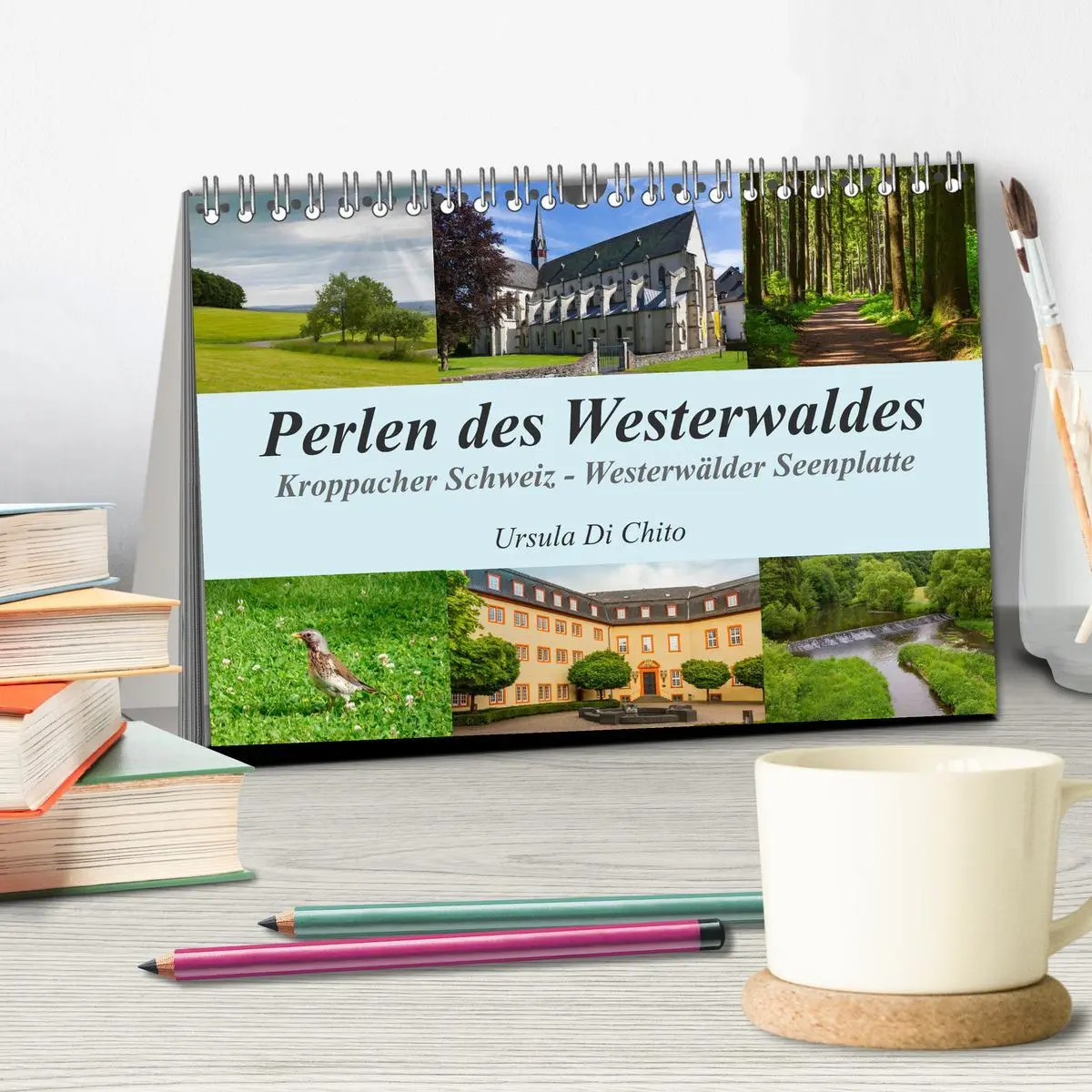 Bild: 9783435604999 | Perlen des Westerwaldes (Tischkalender 2025 DIN A5 quer), CALVENDO...