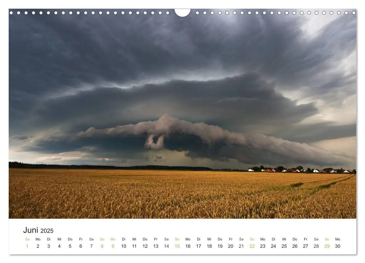 Bild: 9783435774999 | Faszination Gewitter (Wandkalender 2025 DIN A3 quer), CALVENDO...