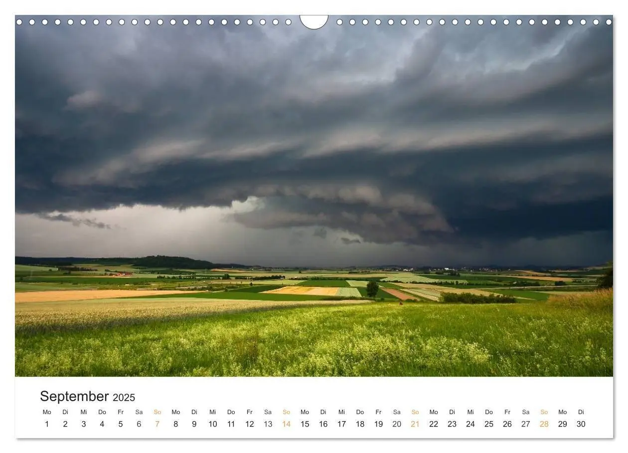 Bild: 9783435774999 | Faszination Gewitter (Wandkalender 2025 DIN A3 quer), CALVENDO...