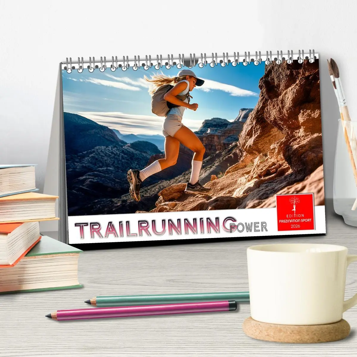 Bild: 9783457314999 | Trailrunning Power (Tischkalender 2026 DIN A5 quer), CALVENDO...