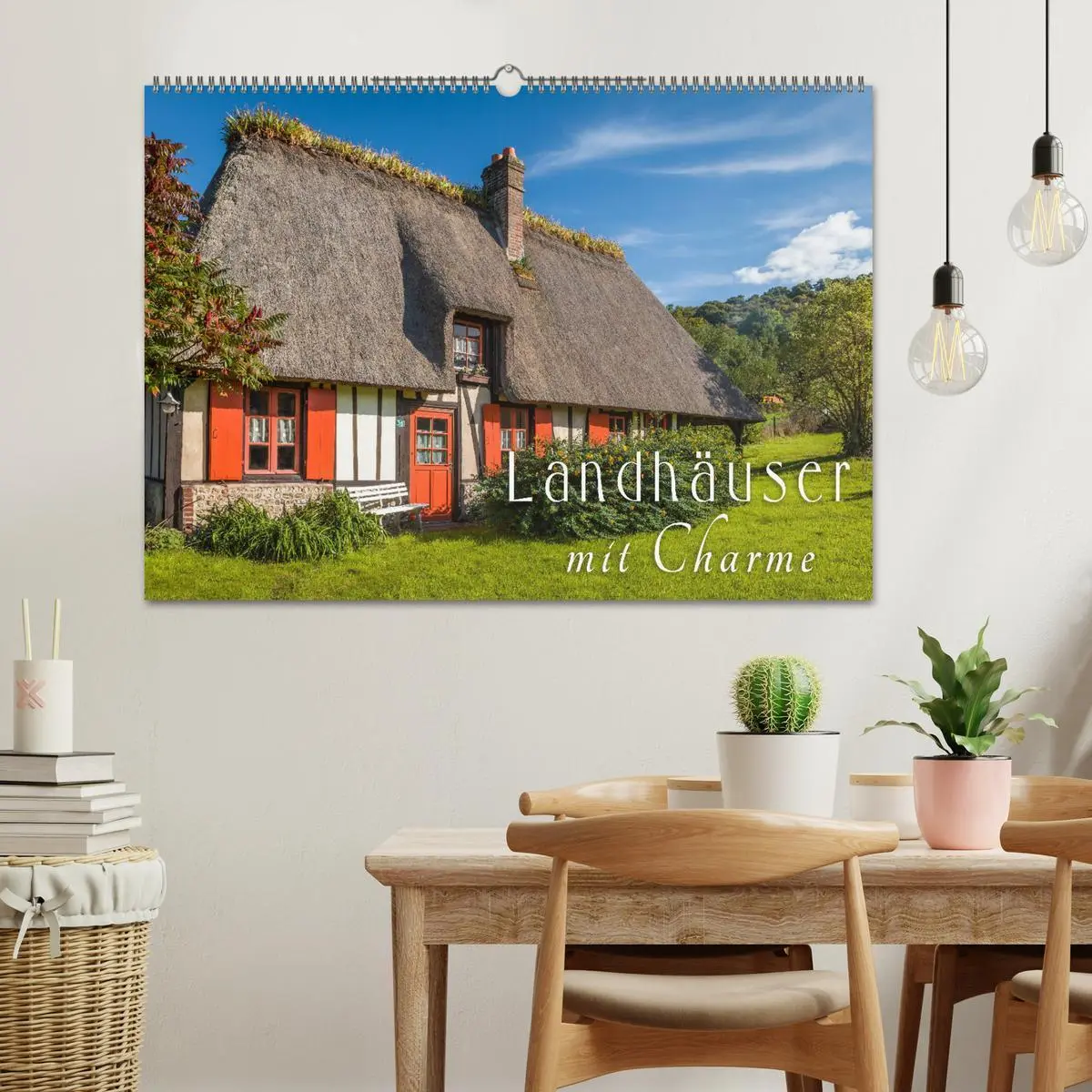 Bild: 9783516024999 | Landhäuser mit Charme (Wandkalender 2026 DIN A2 quer), CALVENDO...