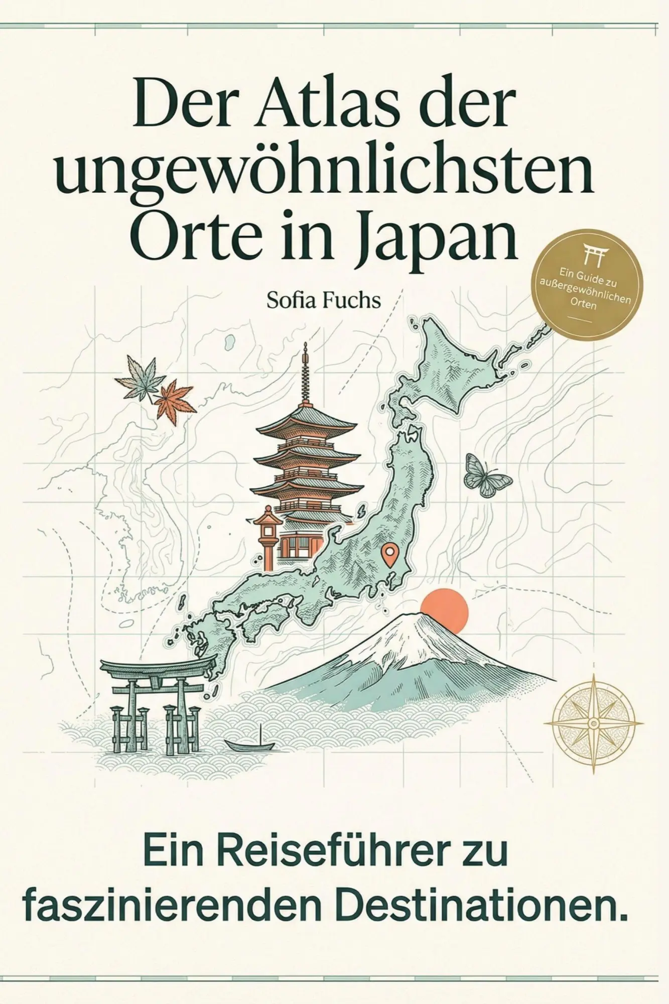Cover: 9783695394999 | Der Atlas der ungewöhnlichsten Orte in Japan | Sofia Fuchs | Buch