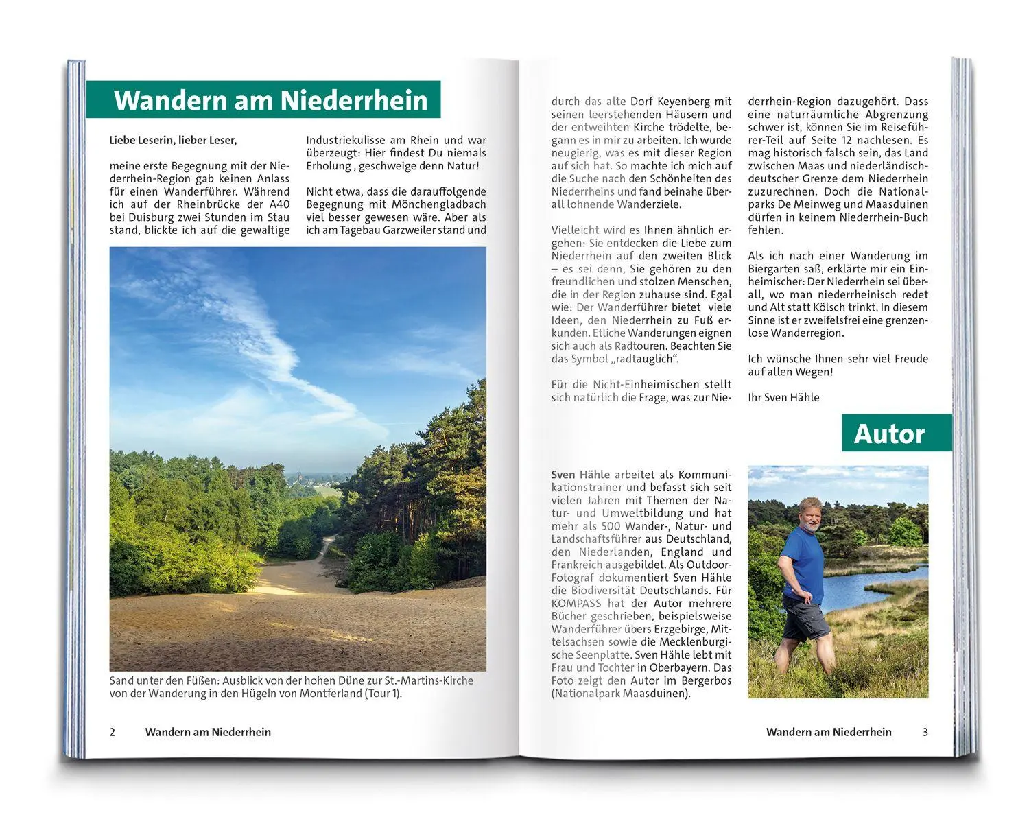 Bild: 9783991544999 | KOMPASS Wanderführer Niederrhein, zwischen Rhein und Maas, 55...