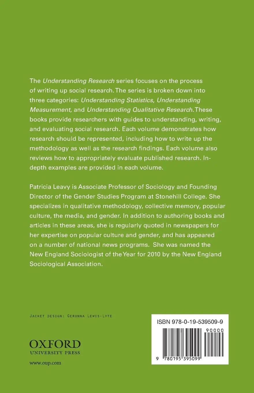 Rückseite: 9780195395099 | Oral History | Patricia Leavy | Taschenbuch | Englisch | 2011