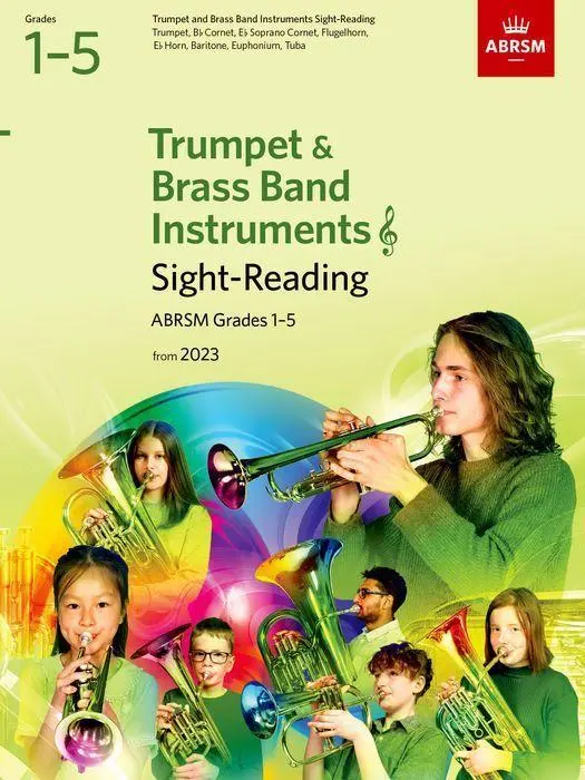Cover: 9781786015099 | Sight-Reading for Trumpet and Brass Band Instruments (treble clef),...