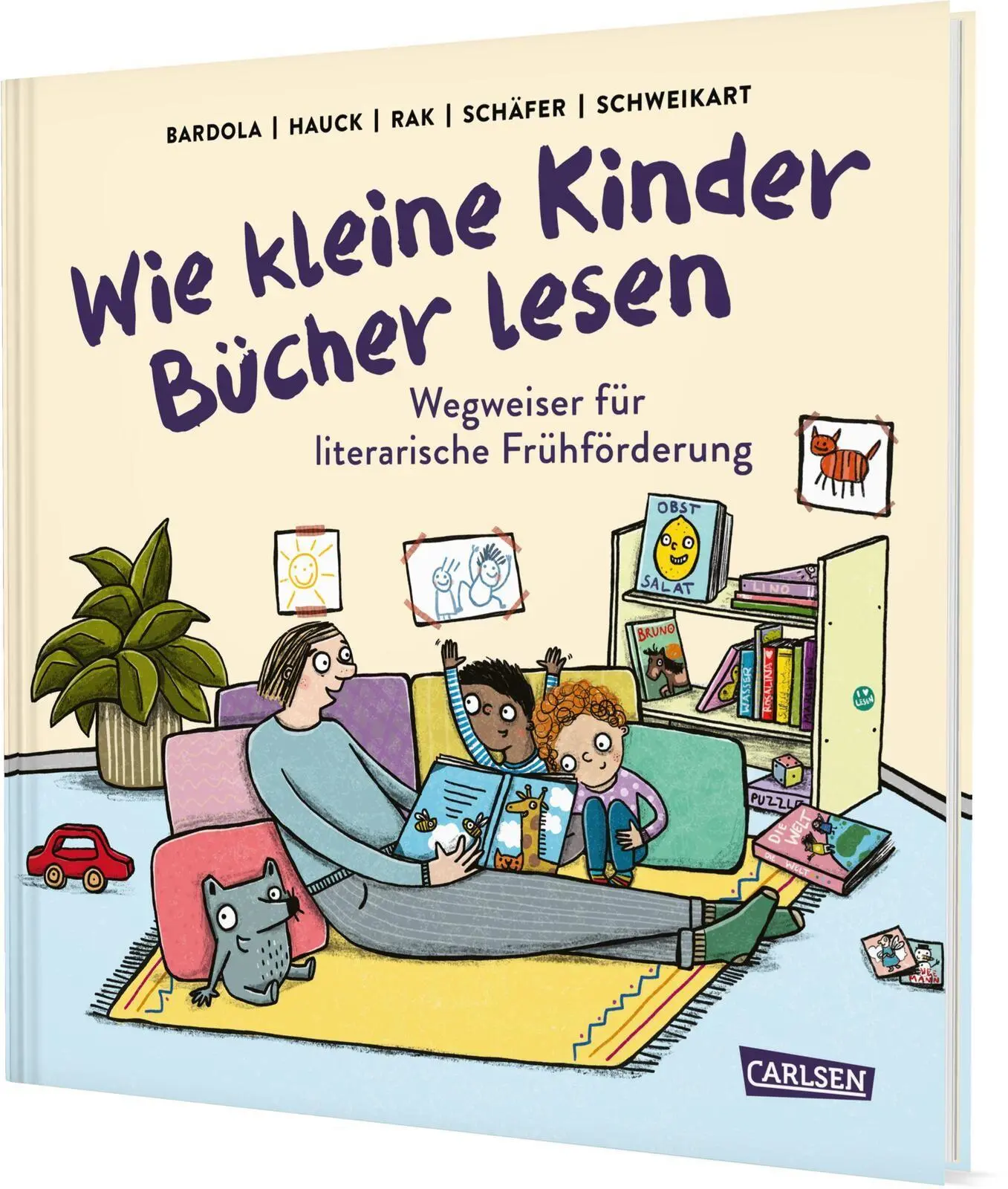 Cover: 9783551255099 | Wie kleine Kinder Bücher lesen | Alexandra Rak (u. a.) | Buch | 88 S.