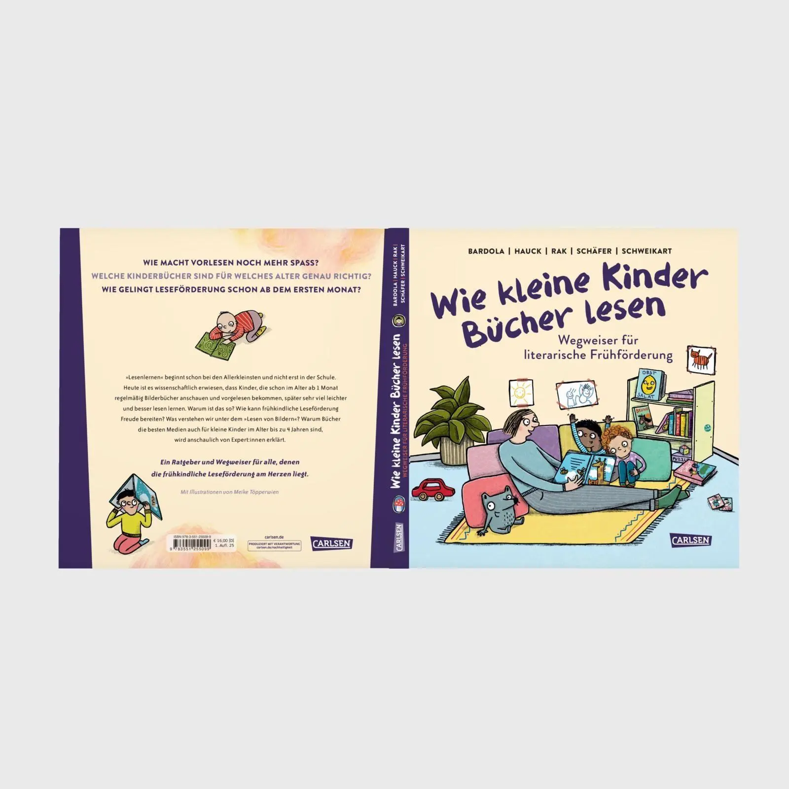 Bild: 9783551255099 | Wie kleine Kinder Bücher lesen | Alexandra Rak (u. a.) | Buch | 88 S.