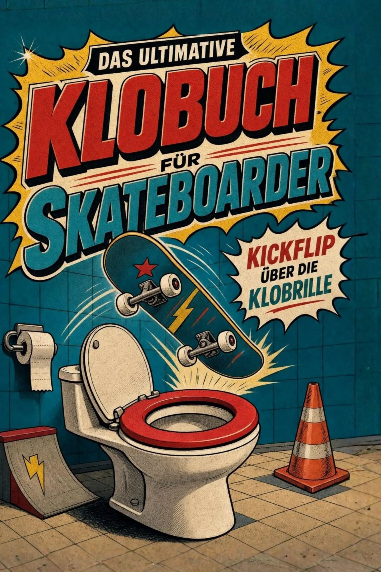 Cover: 9783696105099 | Das ultimative Klobuch für Skateboarder | Kickflip über die Klobrille