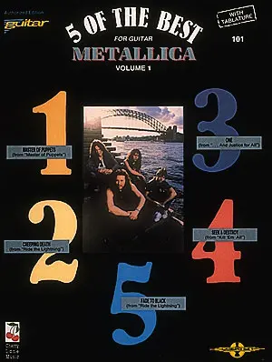 Cover: 9780895245199 | Metallica. Pt.1 | Metallica | Taschenbuch | 5 of the Best for Guitar