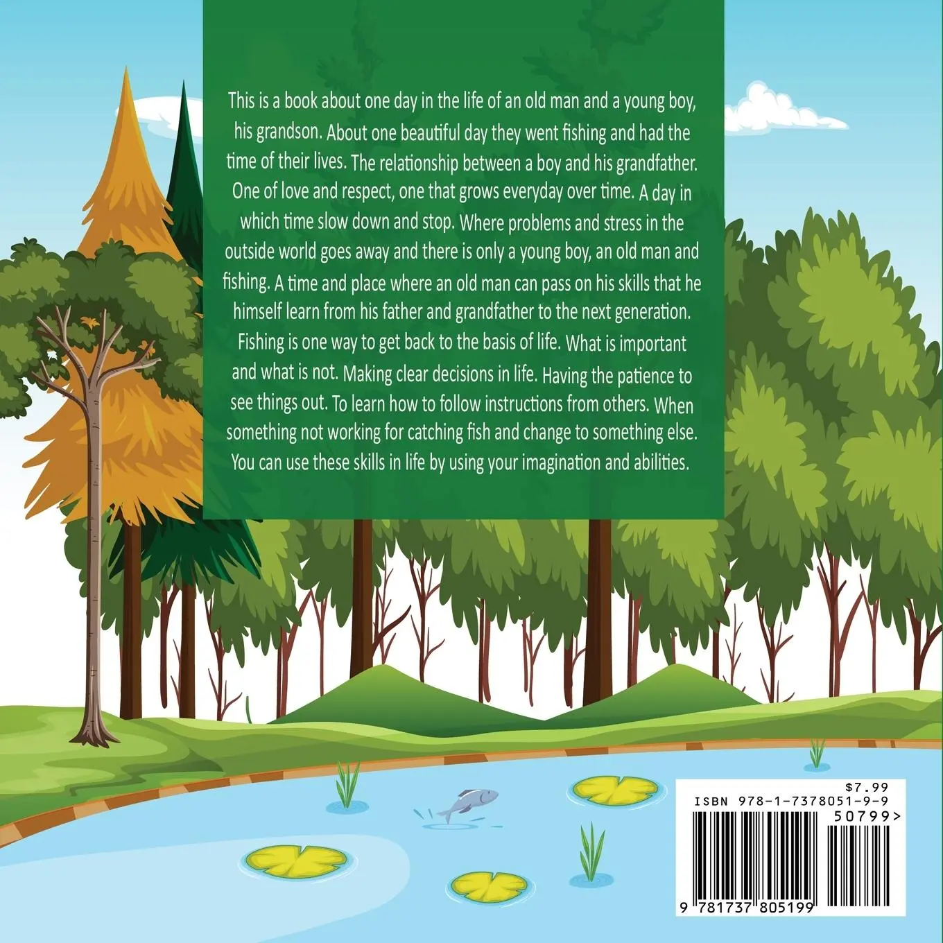 Rückseite: 9781737805199 | Fishing With My Papaw | Alvin Walker | Taschenbuch | Englisch | 2022
