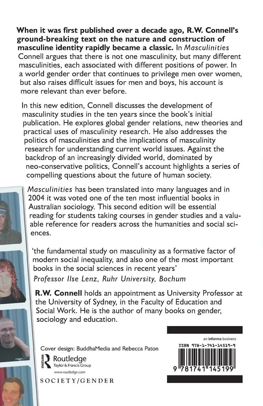 Rückseite: 9781741145199 | Masculinities | Rw Connell | Taschenbuch | Englisch | 2005 | Routledge