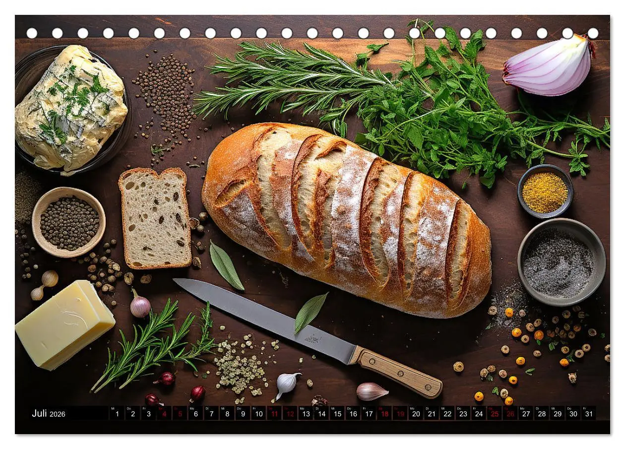 Bild: 9783457505199 | Lecker Ordnung (Tischkalender 2026 DIN A5 quer), CALVENDO...