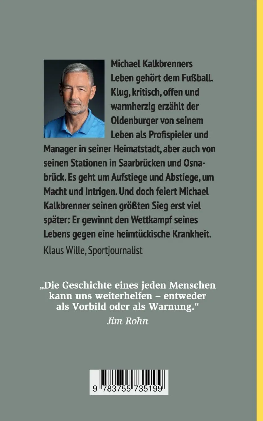 Rückseite: 9783755735199 | Mein Leben mit dem Fußball | Erinnerungen im Angesicht des Todes
