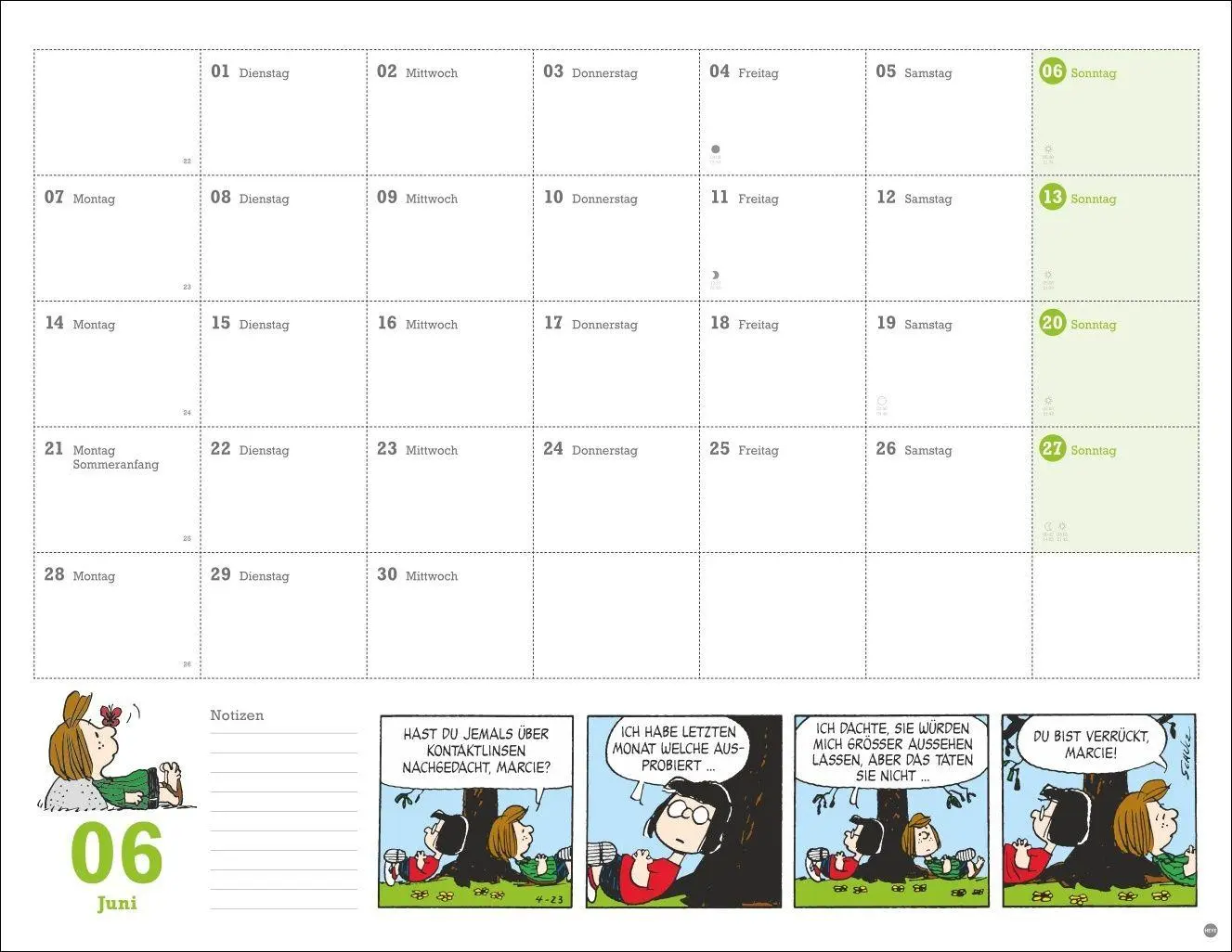 Bild: 9783756415199 | Peanuts Monatsplaner 2027 | Heye | Kalender | Peanuts Kalender Heye