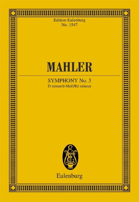 Cover: 9783795715199 | Sinfonie Nr. 3 d-Moll | Orchester. Studienpartitur. | Gustav Mahler
