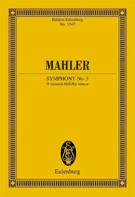 Cover: 9783795715199 | Sinfonie Nr. 3 d-Moll | Orchester. Studienpartitur. | Gustav Mahler