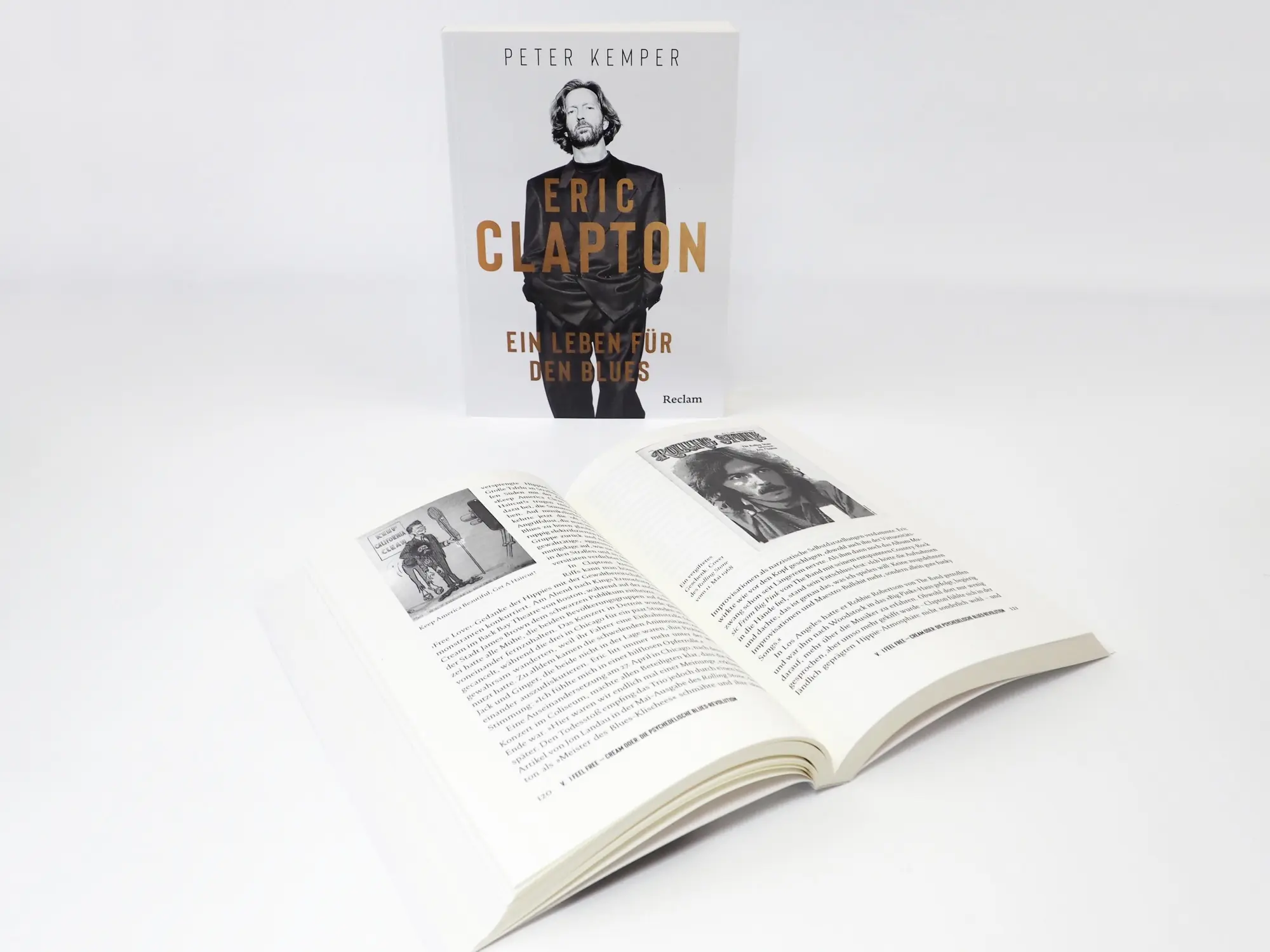 Bild: 9783150115299 | Eric Clapton. Ein Leben für den Blues | Peter Kemper | Taschenbuch