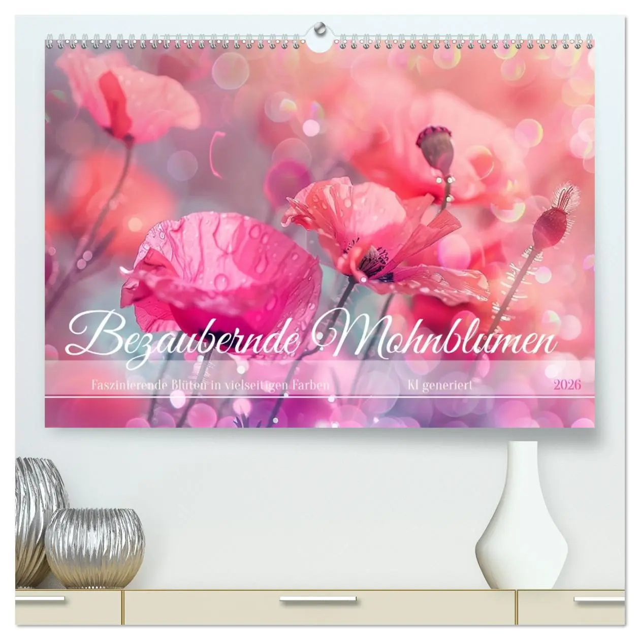 Cover: 9783457425299 | Bezaubernde Mohnblumen (hochwertiger Premium Wandkalender 2026 DIN...