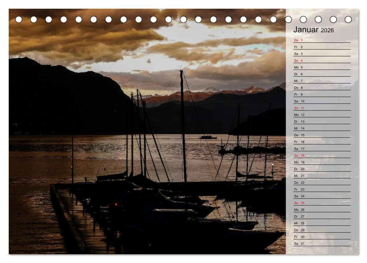 Bild: 9783457805299 | Impressionen vom Iseosee (Tischkalender 2026 DIN A5 quer), CALVENDO...