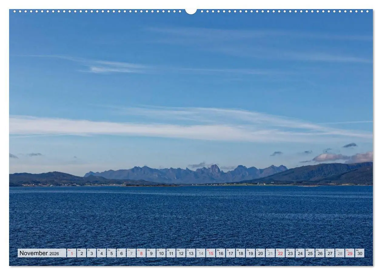 Bild: 9783516065299 | Hurtigruten - Faszination Natur (Wandkalender 2026 DIN A2 quer),...