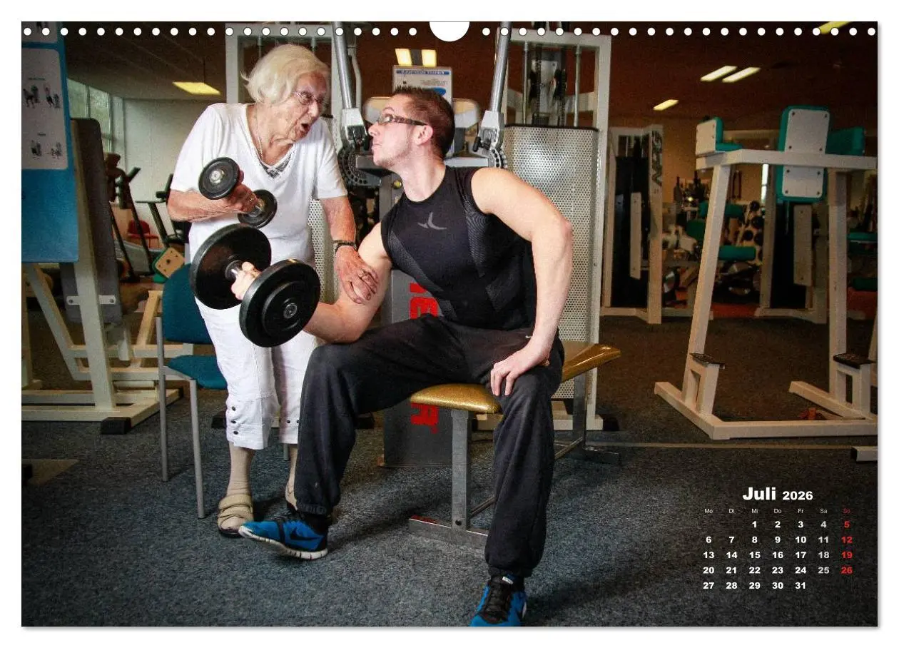 Bild: 9783516135299 | "Schönheit im Alter" - Fit und Aktiv (Wandkalender 2026 DIN A3...