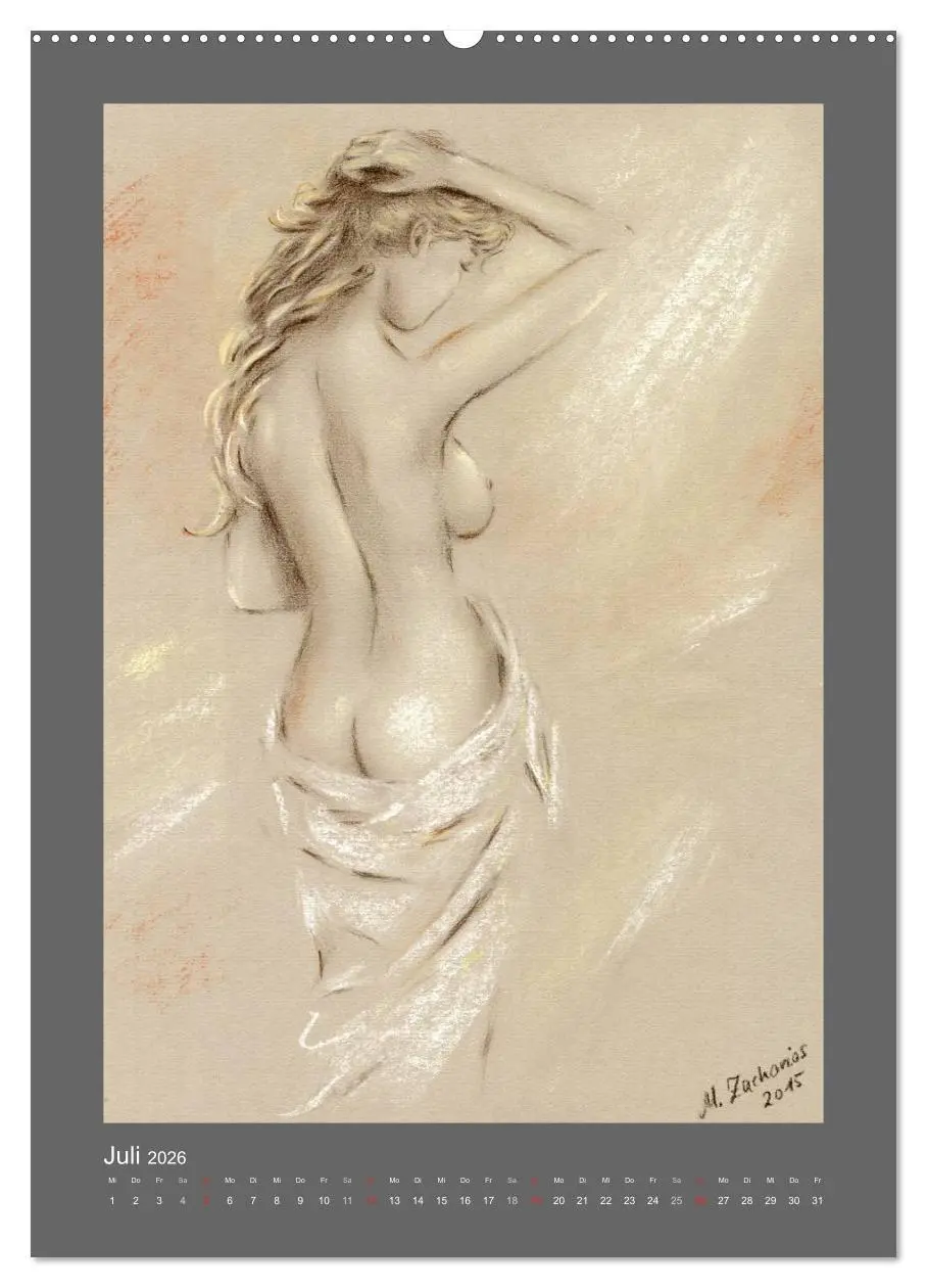 Bild: 9783516445299 | Erotische Malerei - Akt und Dessous (hochwertiger Premium...