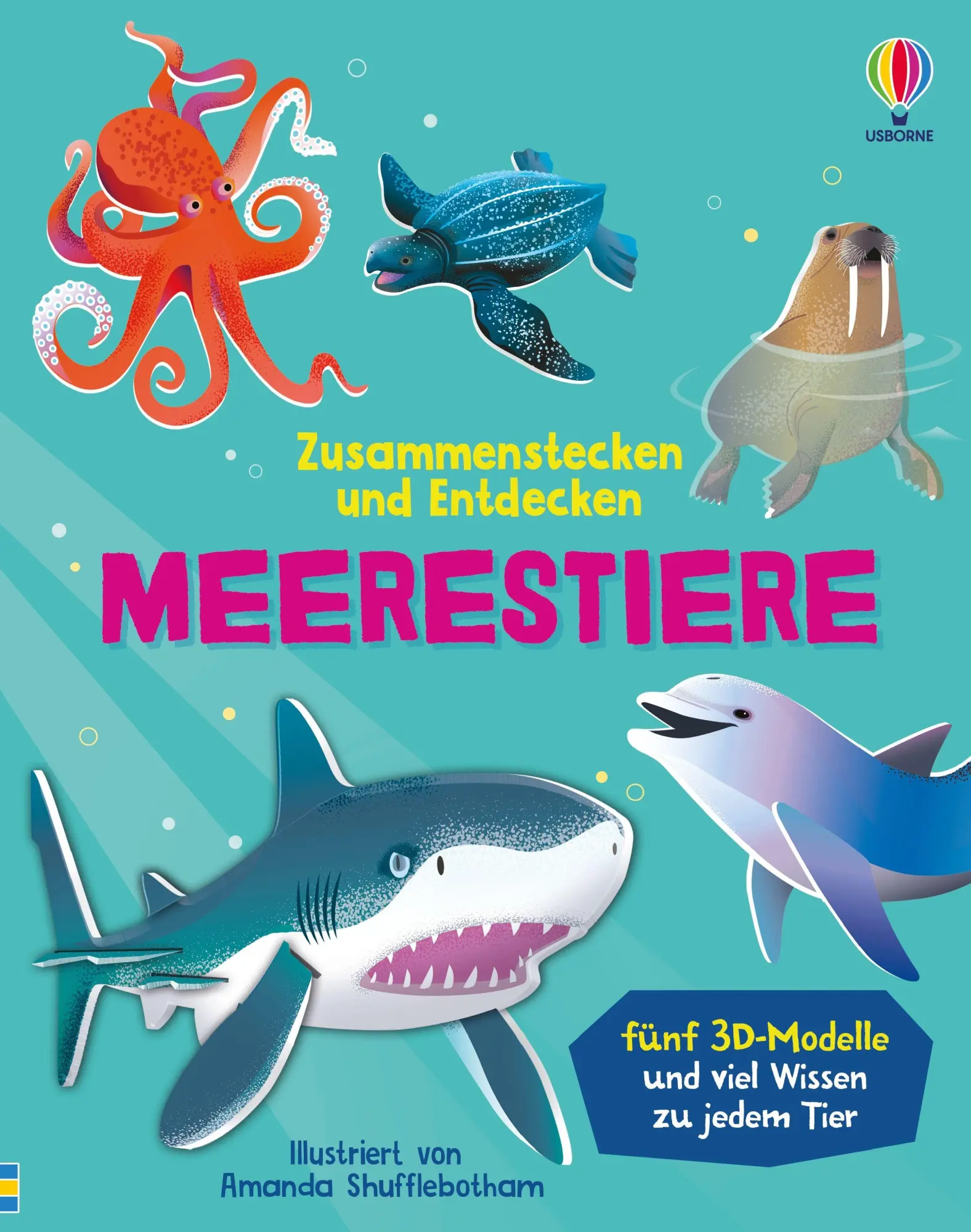 Cover: 9781035705399 | Zusammenstecken und Entdecken: Meerestiere | Abigail Wheatley | Buch
