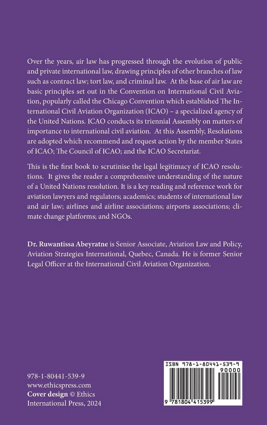 Rückseite: 9781804415399 | The Progress of Air Law | Ruwantissa Abeyratne | Buch | Englisch