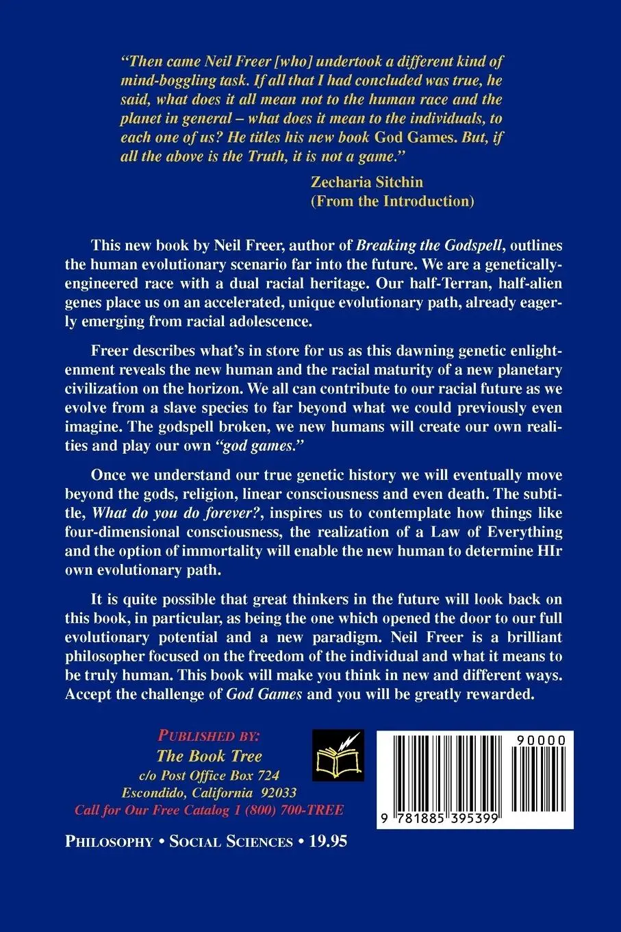 Rückseite: 9781885395399 | God Games | What Do You Do Forever? | Neil Freer | Taschenbuch | 1999
