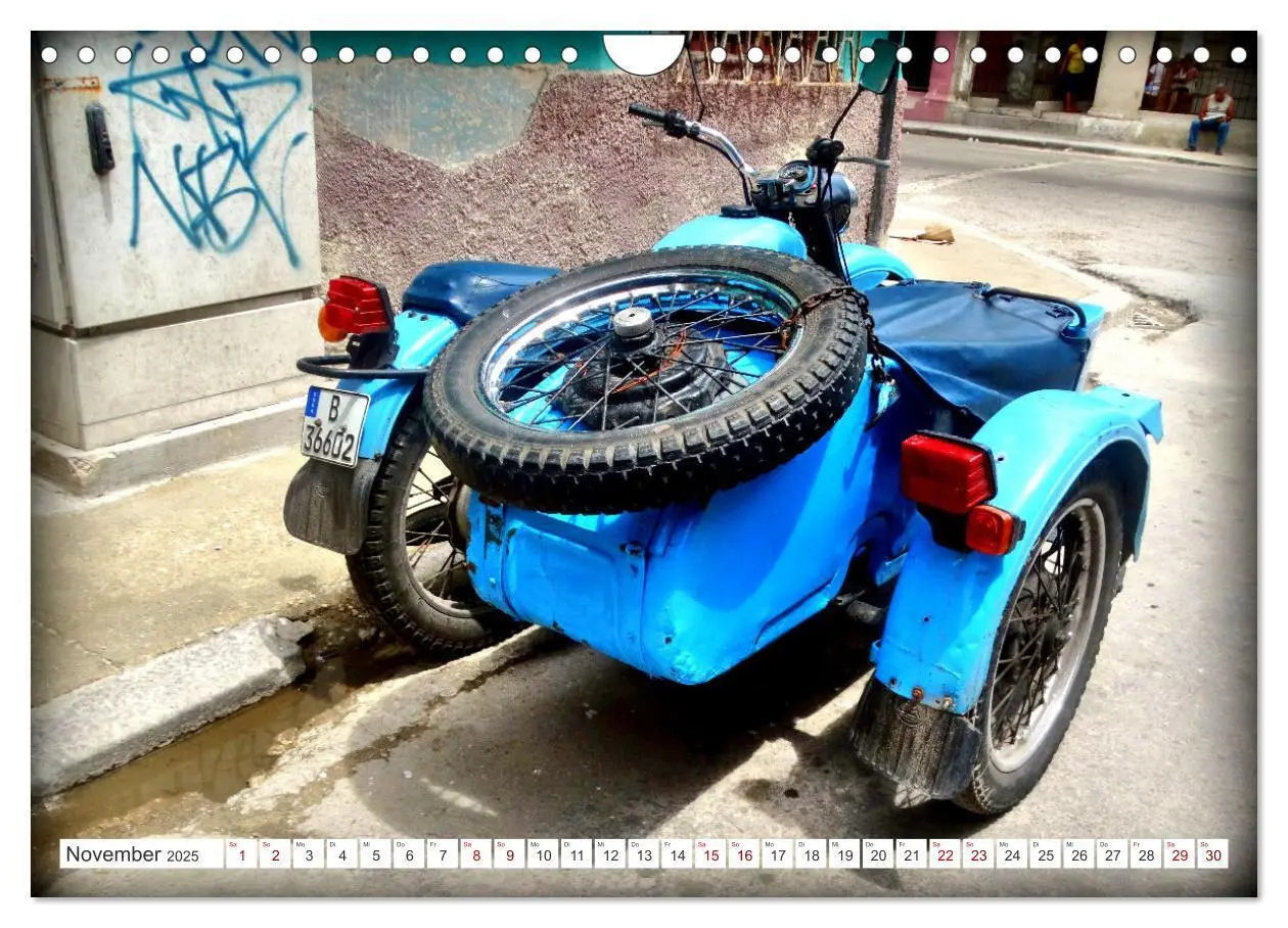 Bild: 9783383855399 | Motorrad-Legende Ural (Wandkalender 2025 DIN A4 quer), CALVENDO...