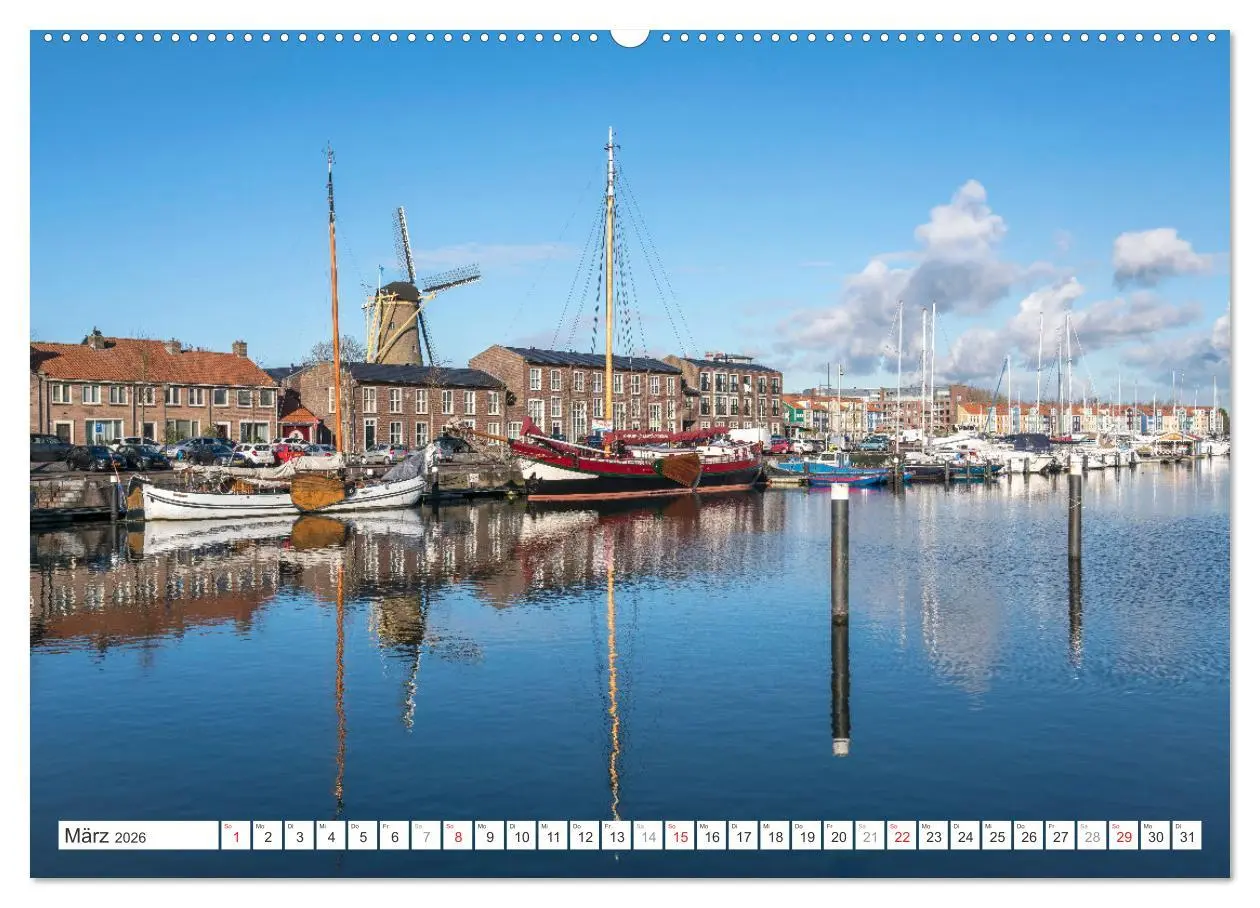 Bild: 9783457275399 | Die ganze Vielfalt der Niederlande (Wandkalender 2026 DIN A2 quer),...