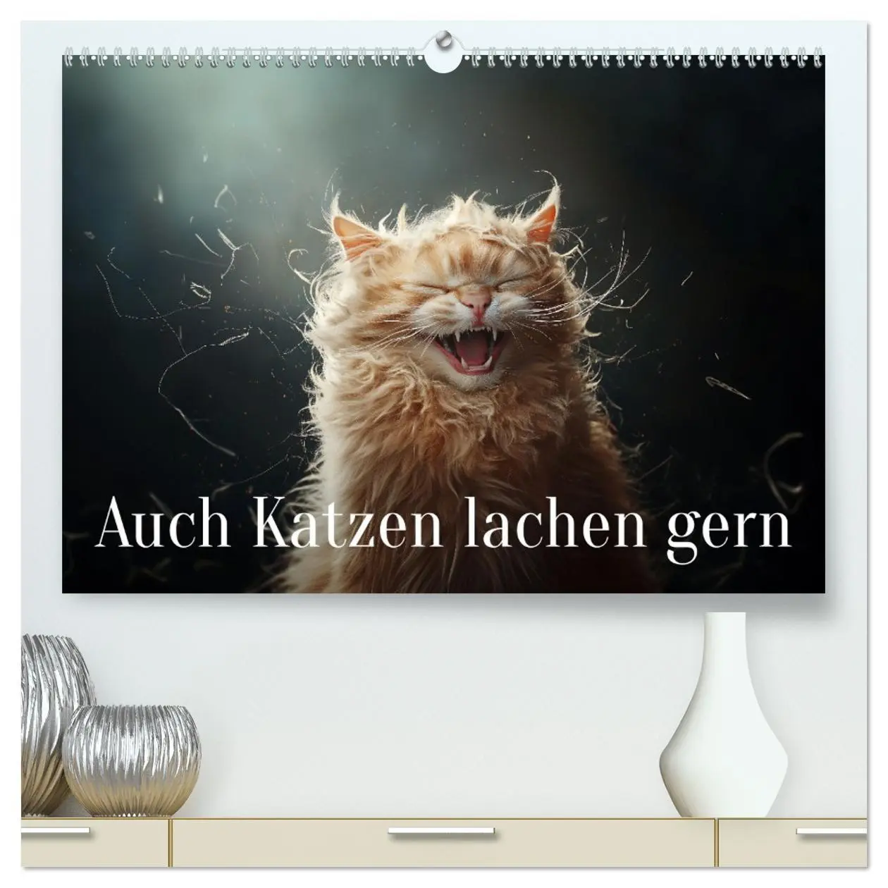 Cover: 9783457345399 | Auch Katzen lachen gern (hochwertiger Premium Wandkalender 2026 DIN...