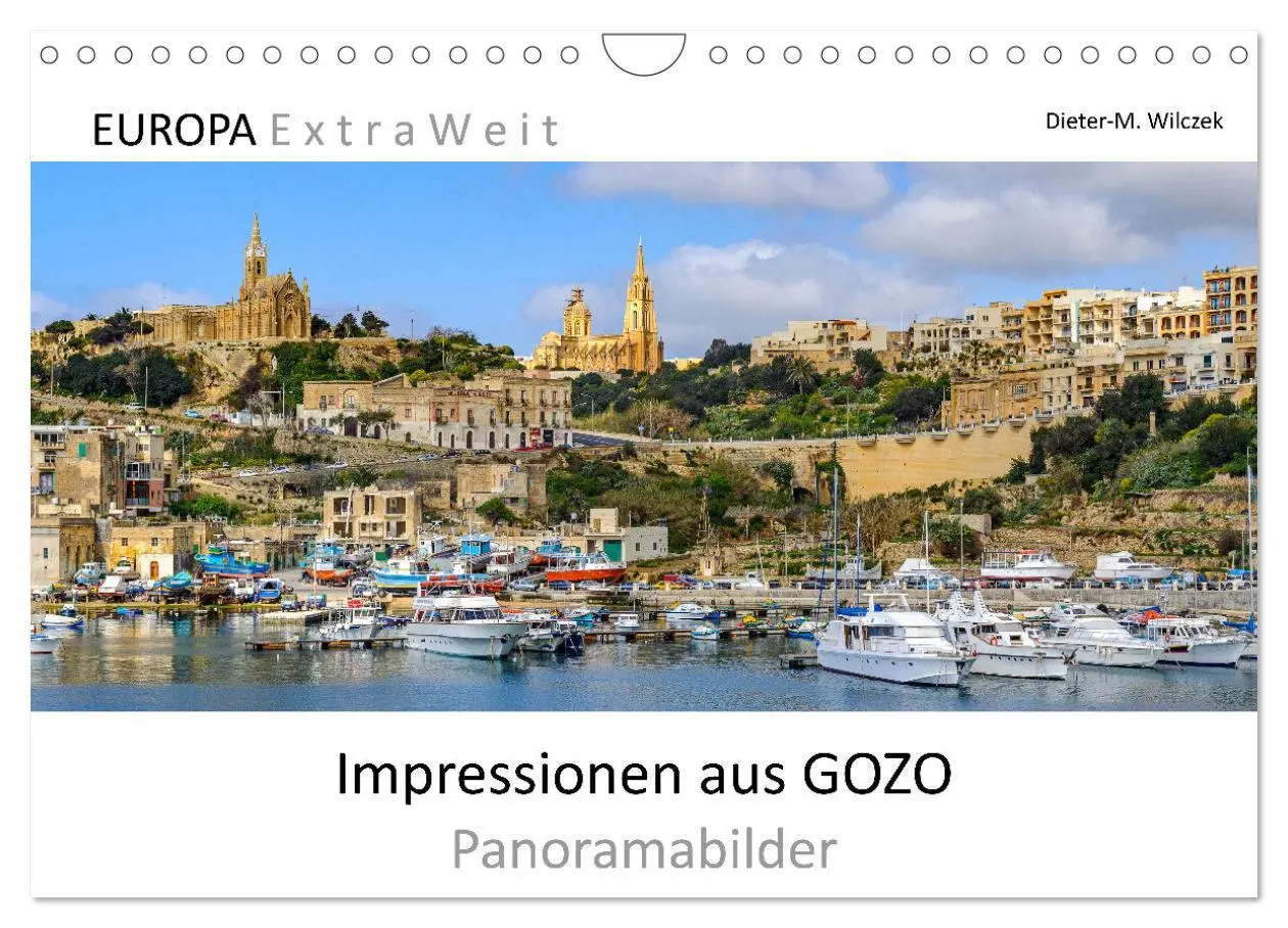 Cover: 9783457655399 | Impressionen aus GOZO - Panoramabilder (Wandkalender 2026 DIN A4...