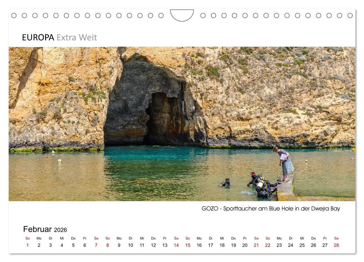 Bild: 9783457655399 | Impressionen aus GOZO - Panoramabilder (Wandkalender 2026 DIN A4...