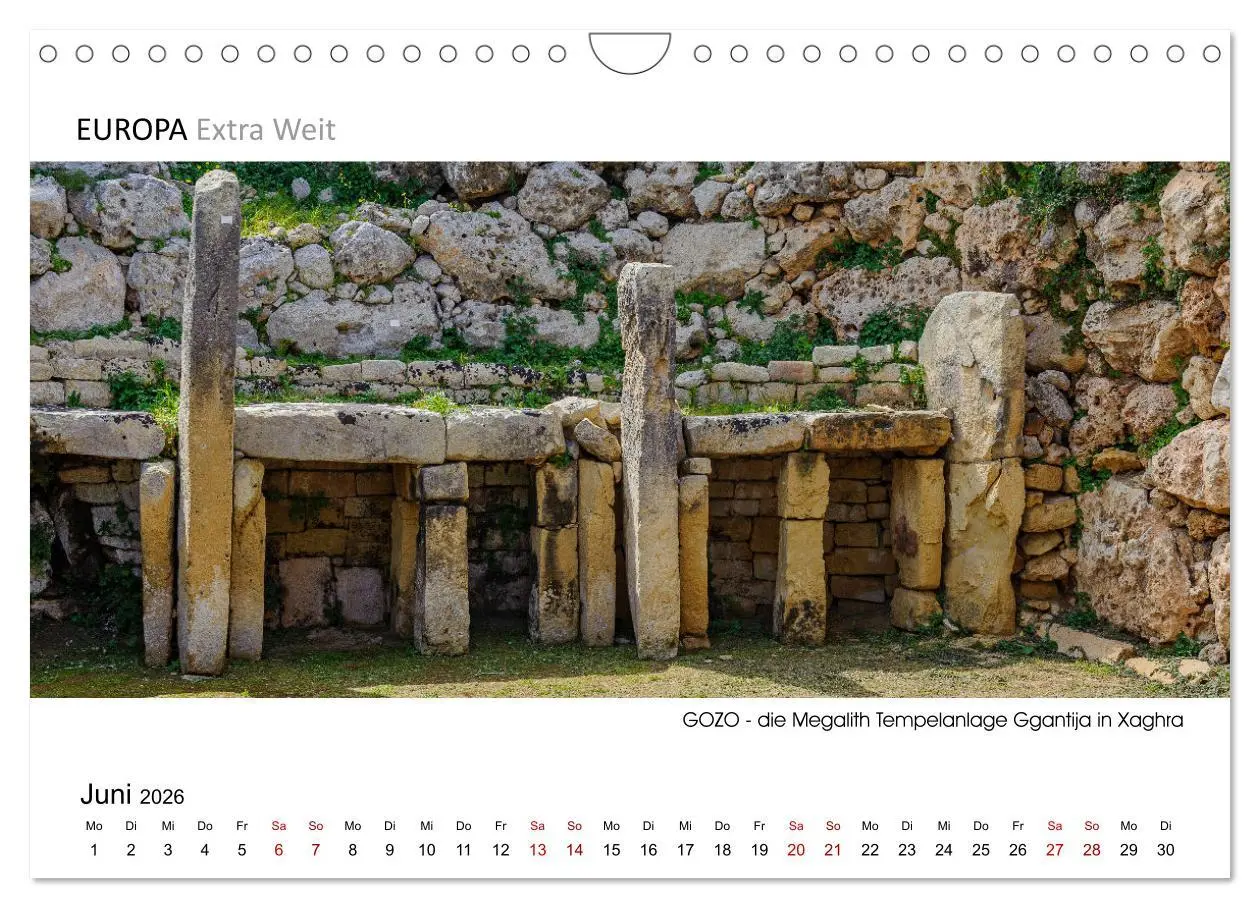 Bild: 9783457655399 | Impressionen aus GOZO - Panoramabilder (Wandkalender 2026 DIN A4...