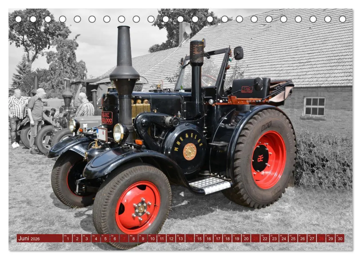 Bild: 9783457725399 | Schätze aus vergangenen Tagen - geliebte Trecker (Tischkalender...