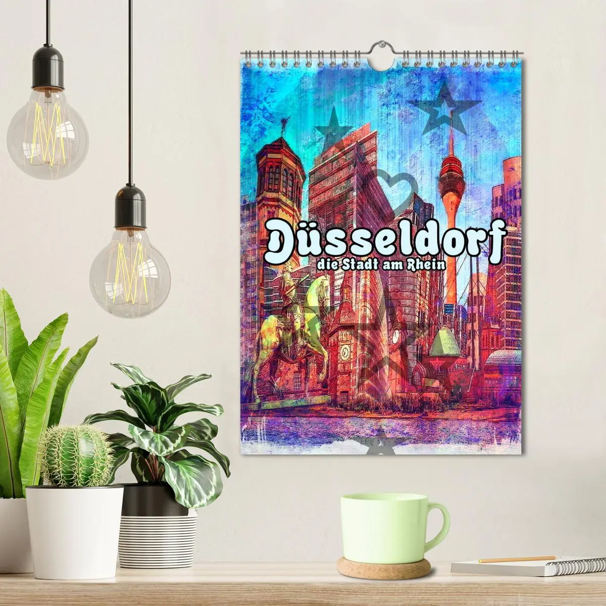 Bild: 9783516365399 | Düsseldorf die Stadt am Rhein (Wandkalender 2026 DIN A4 hoch),...
