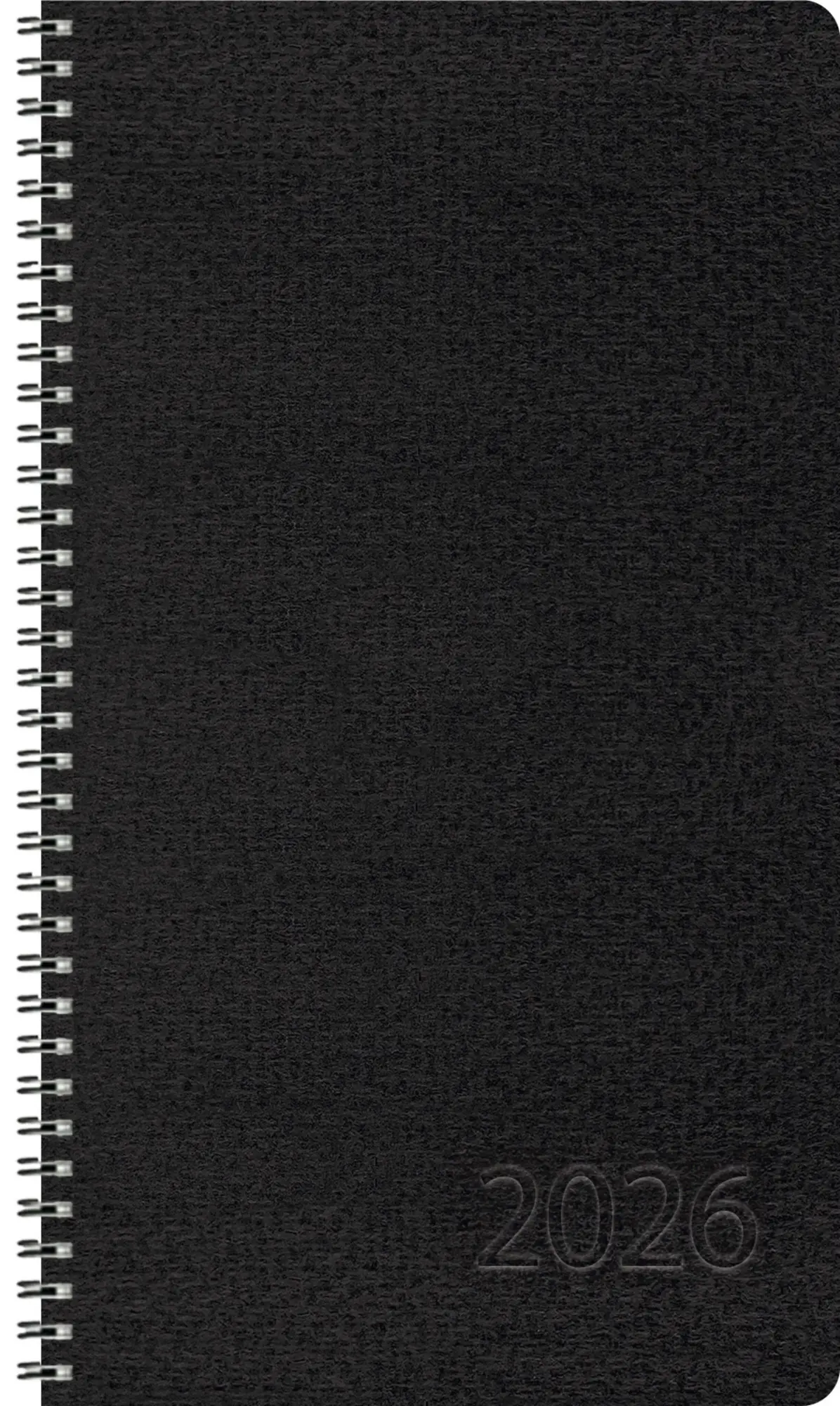 Cover: 9783731885399 | Taschenkalender Wochentimer Small Schwarz 2026 | Verlag Korsch | Buch
