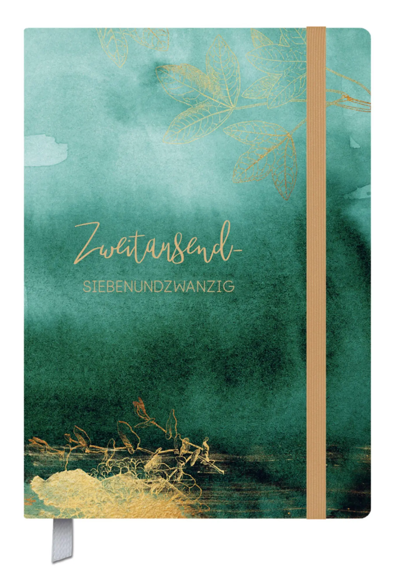 Cover: 9783819305399 | Terminkalender Campus Smaragd 18 Monate 2027/2028 | Korsch Verlag