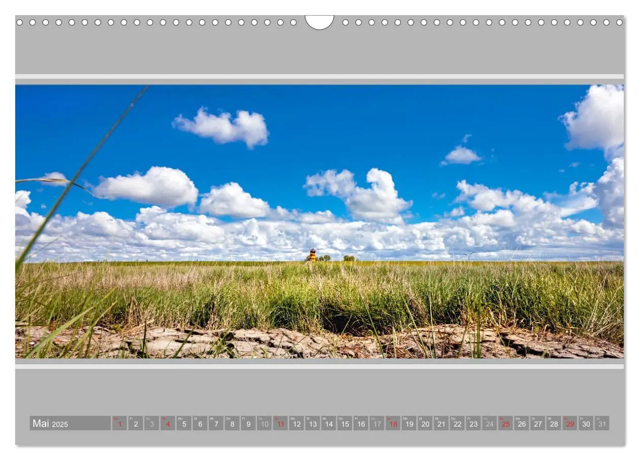 Bild: 9783435485499 | Der Pilsumer Leuchtturm (Wandkalender 2025 DIN A3 quer), CALVENDO...