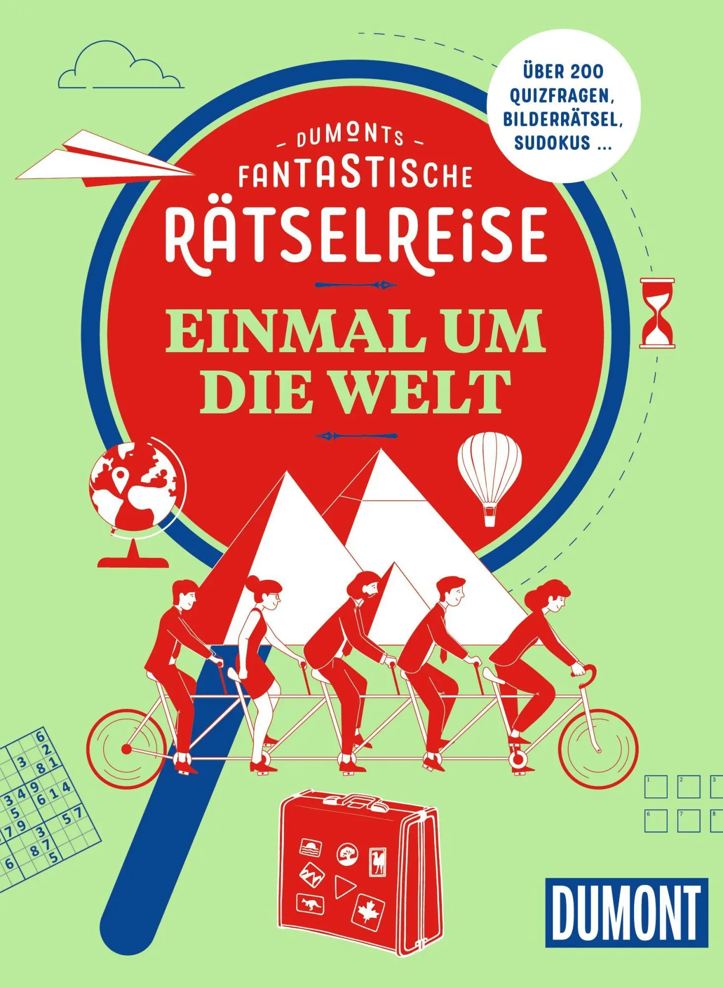 Cover: 9783616035499 | DUMONTs Fantastische Rätselreise Einmal um die Welt | Aicher (u. a.)