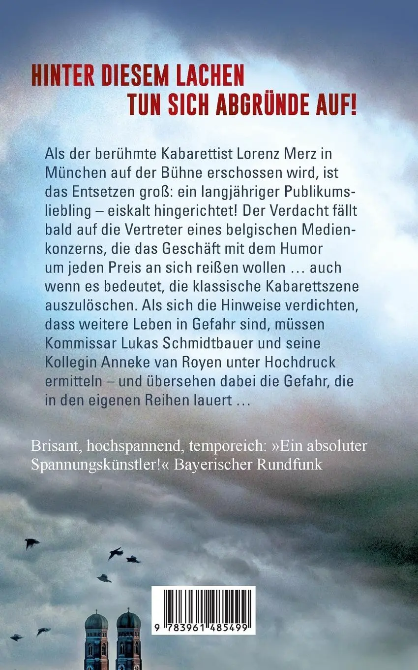 Rückseite: 9783961485499 | Kaltes Lachen - Ein Fall für Schmidtbauer und van Royen | Harry Luck