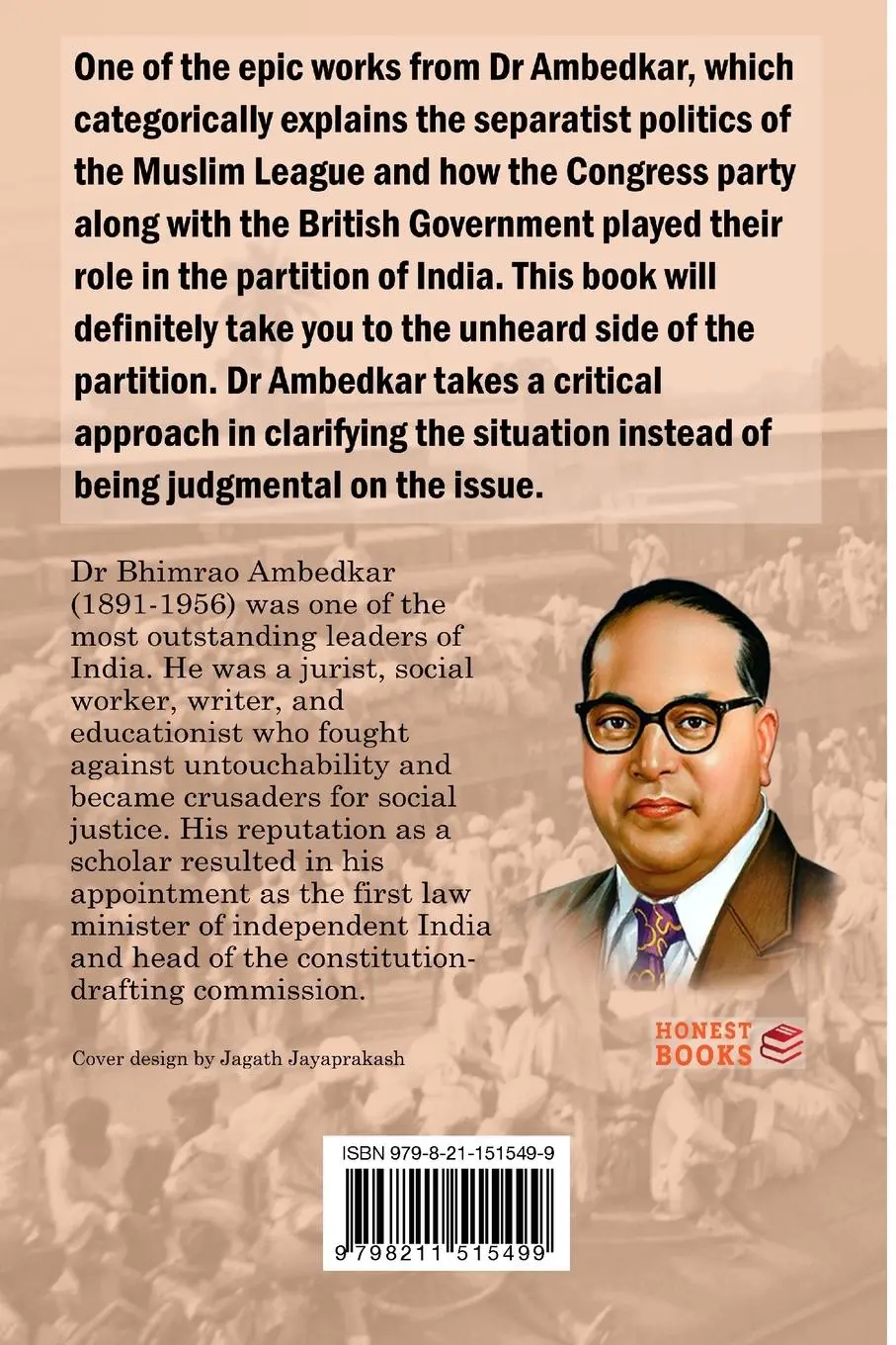 Rückseite: 9798211515499 | Pakistan or the partition of India | Bhimrao Ambedkar | Taschenbuch